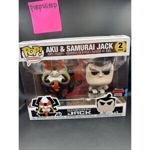 Funko Pop! Animation: Aku & Samurai Jack 2 Pack Vinyl Figures